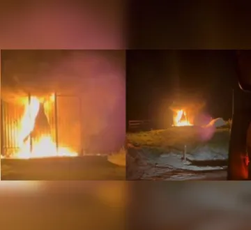 Imagem ilustrativa da imagem Imagem de Aparecida é alvo de incêndio criminoso em Novo Progresso