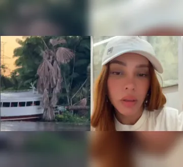 Imagem ilustrativa da imagem Viviane Batidão diz que piloto cochilou durante viagem de lancha