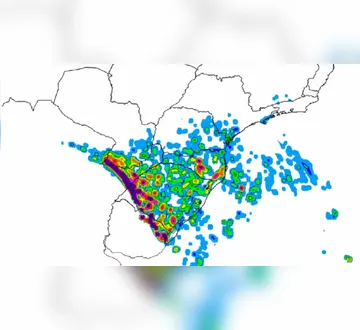 Imagem ilustrativa da imagem Ciclone-bomba pode atingir o Brasil nos próximos dias