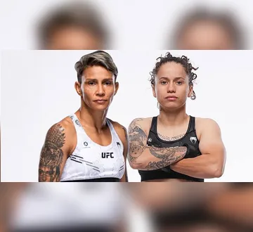 Imagem ilustrativa da imagem UFC Vegas 120 terá paraenses Amanda Lemos e Carol Foro em destaque