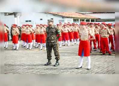 Entre as unidades participantes está o Colégio Militar de Belém, no Pará.