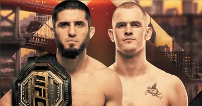 Islam Makhachev faz a primeira defesa do cinturão dos meio-médios no UFC 330, neste sábado (15).