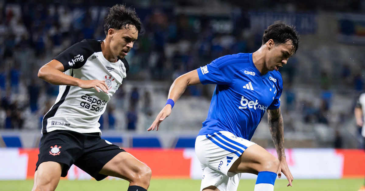 Corinthians e Cruzeiro se enfrentam neste domingo (16), às 19h30, na Neo Química Arena, pela 23ª rodada do Brasileirão.