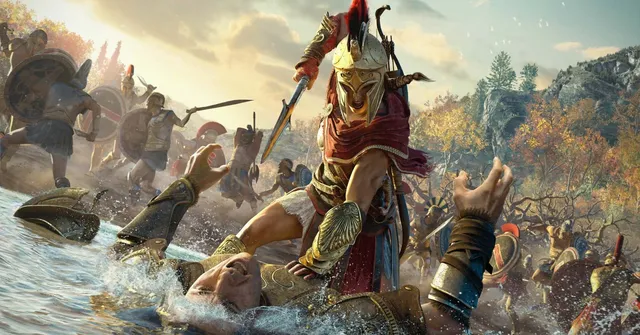 Imagem ilustrativa da notícia Assassin's Creed Odyssey volta a crescer após filme A Odisséia