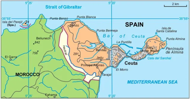 Imagem ilustrativa da notícia Ceuta: por que milhares de marroquinos invadiram a Espanha?