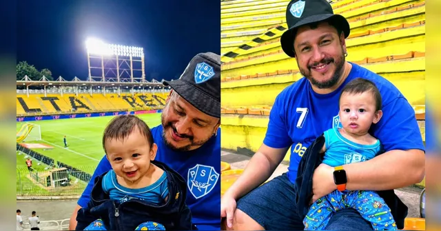 Imagem ilustrativa da notícia Dia dos Pais: amor pelo Paysandu atravessa gerações e cruza fronteiras