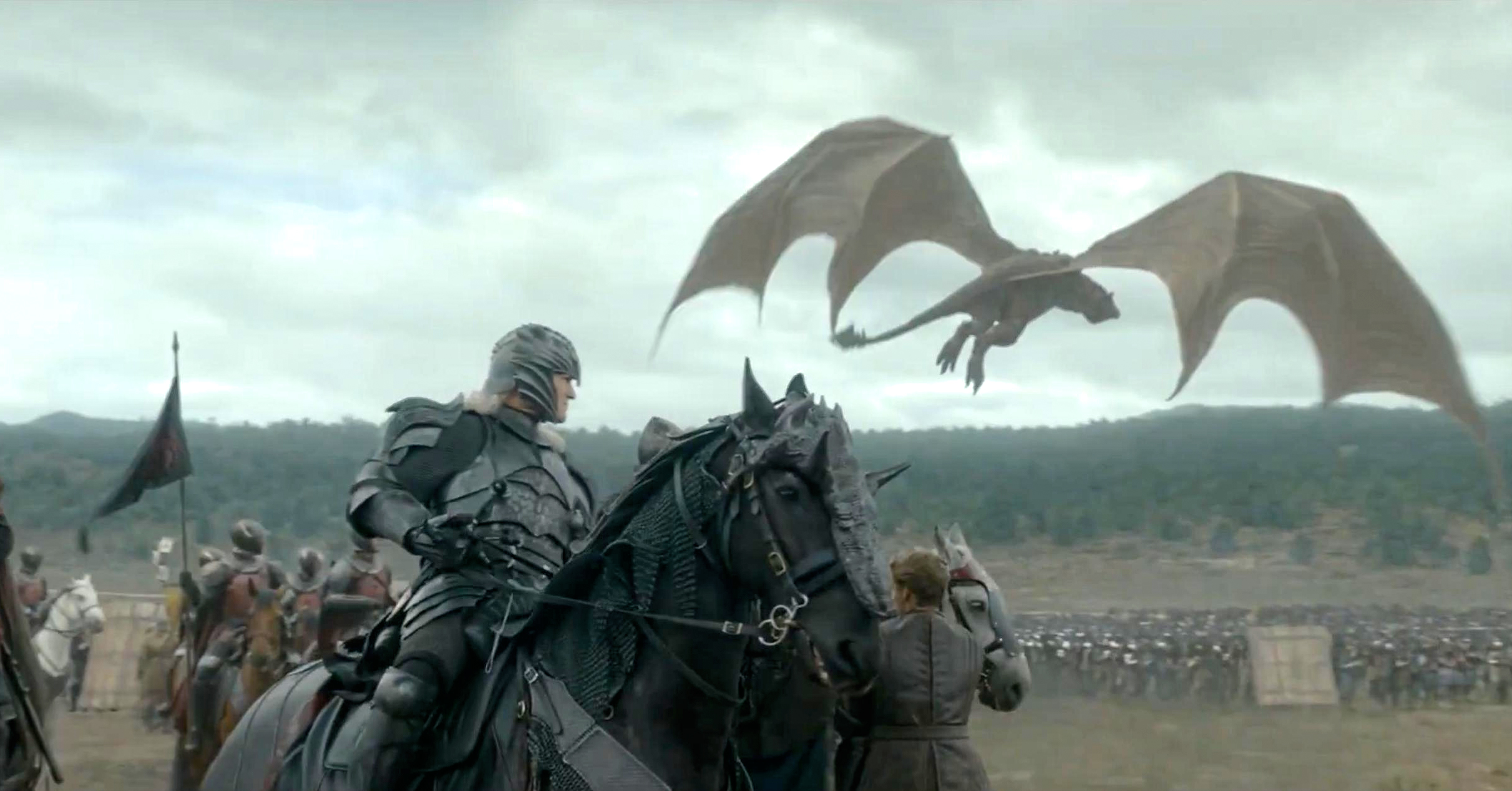 Daemon e Caraxes chegam para a guerra