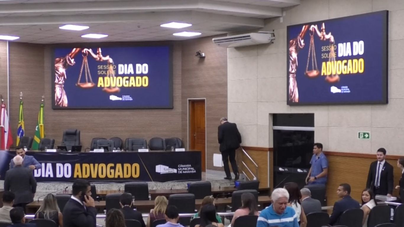 Solenidade no Poder Legislativo reconhece atuação de profissionais da advocacia no município; evento celebra marcos históricos do jurídico no Brasil