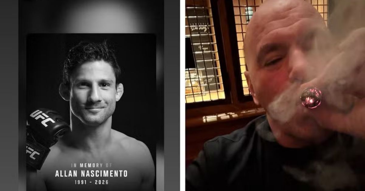 O chefão do UFC até fez uma homenagem ao brasileiro, mas logo em seguida fez a polêmica postagem