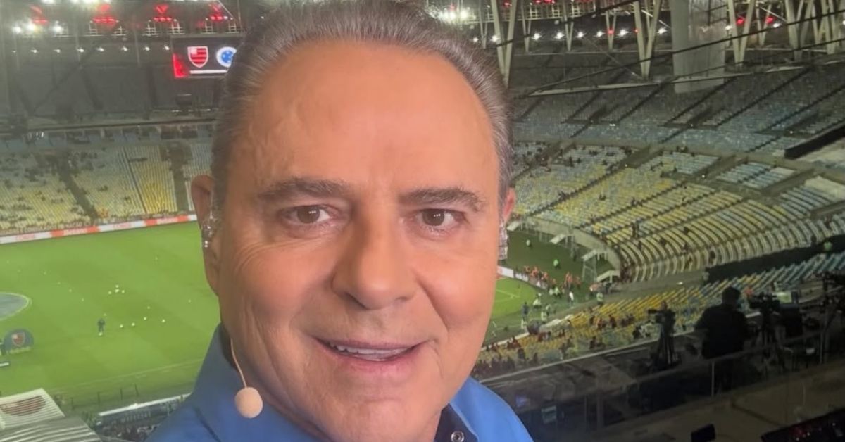 Após quatro meses, Luís Roberto volta a narrar jogos na Rede Globo