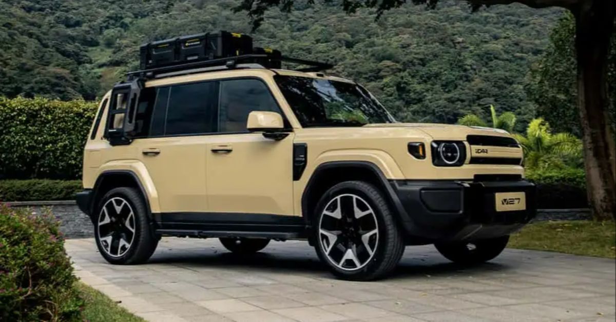 iCaur V27 será o primeiro modelo da marca chinesa a chegar ao Brasil, com lançamento previsto para 2027.