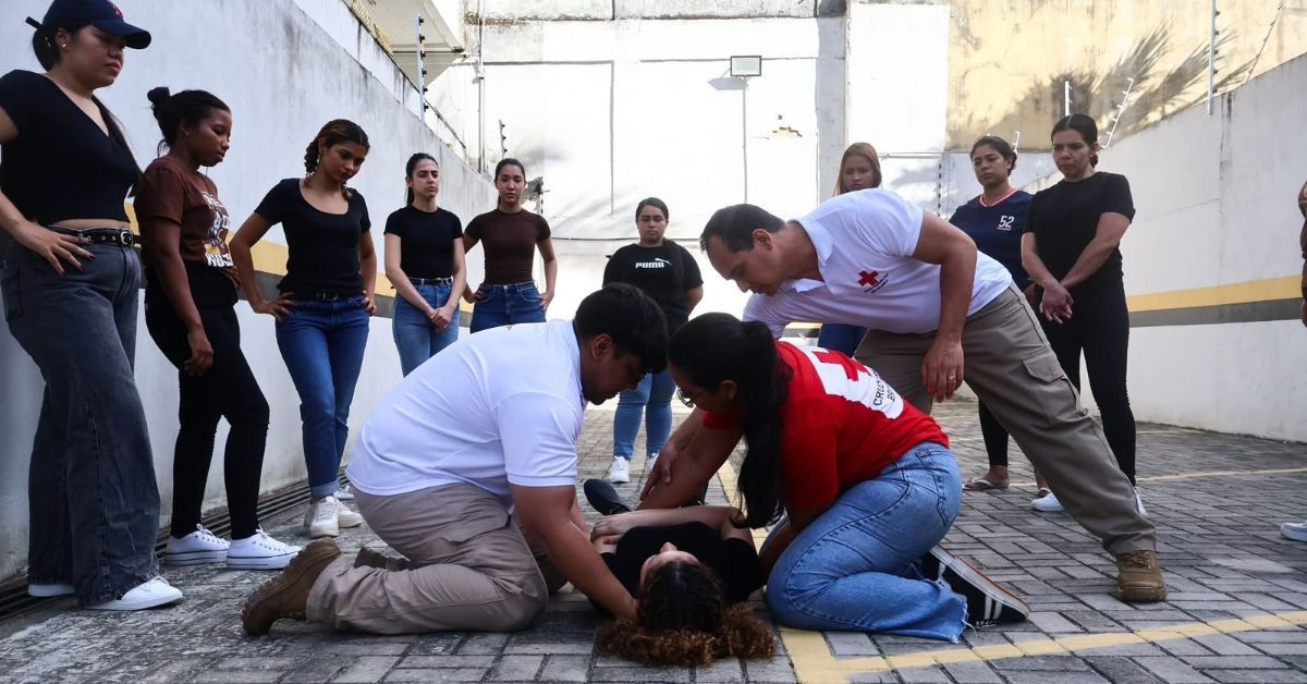 Cruz Vermelha Brasileira Pará realiza treinamentos para voluntários que atuarão durante o Círio 2026, em Belém.