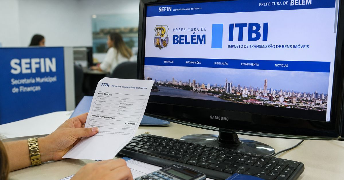 Desconto no ITBI foi prorrogado pela Prefeitura de Belém até 31 de agosto para facilitar a regularização de imóveis.