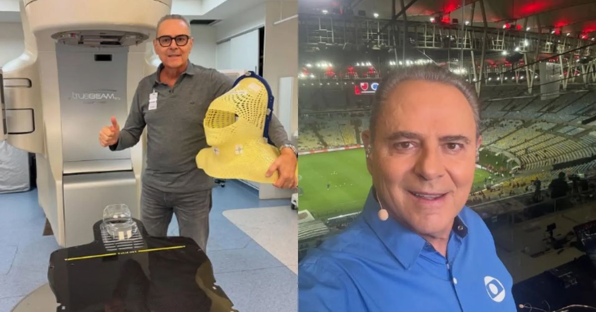 Apesar do momento nebuloso e sensível, que afastou o locutor da televisão por 4 meses, ele disse ver o retorno como um recomeço e ainda agradeceu à equipe de trabalho.