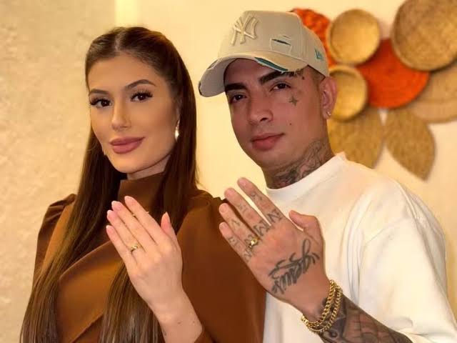 Fernanda e Guimê são pais de Yerin.