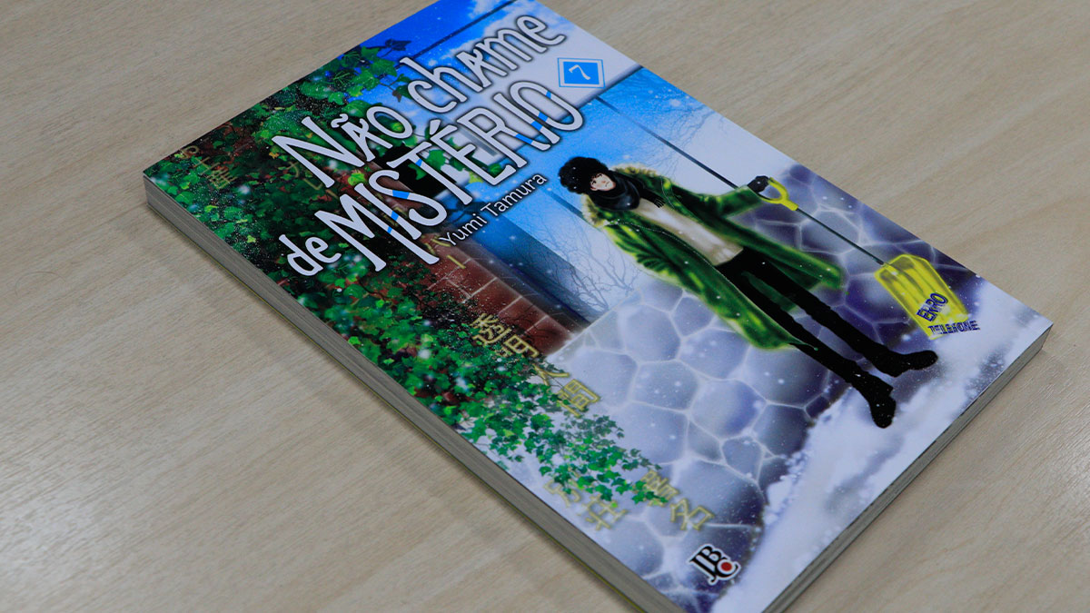 Capa do mangá Não chame de MISTÉRIO da autora Yumi Tamura.