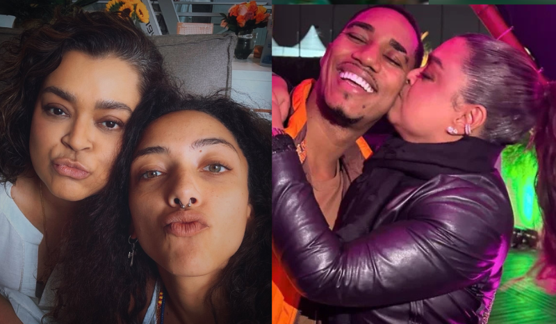 Preta Gil viveu romance simultâneo com a atriz Alice Carvalho e o cantor O Kannalha.