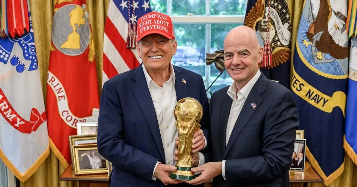 Infantino teria tentado agendar conversas com integrantes do governo do presidente Donald Trump, incluindo o secretário de Estado, Marco Rubio.
