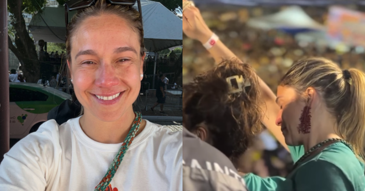 Fernanda Gentil visita Belém para acompanhar o Círio de Nazaré 2026 e relata nas redes sociais a emoção de vivenciar a festividade religiosa na capital paraense.