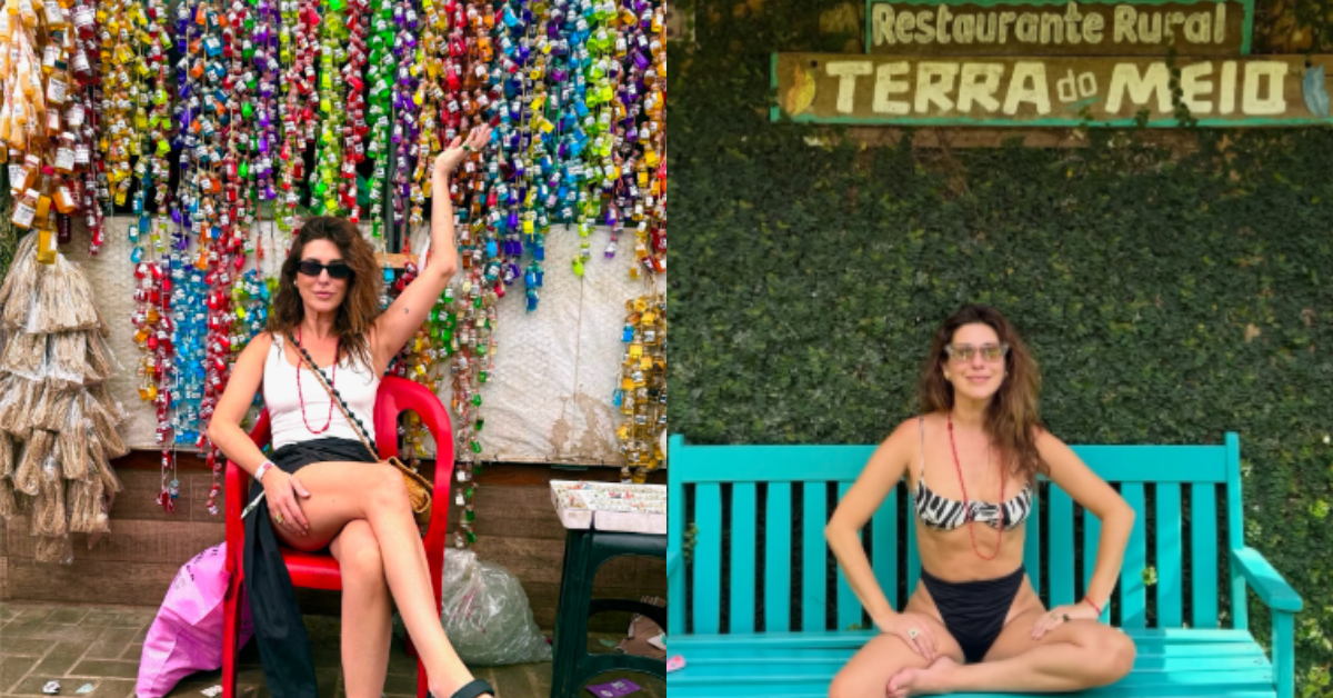 Fernanda Paes Leme revela “deprê pós-Círio de Nazaré” após visitar Belém e se emocionar com a procissão, a cultura e a hospitalidade paraense.