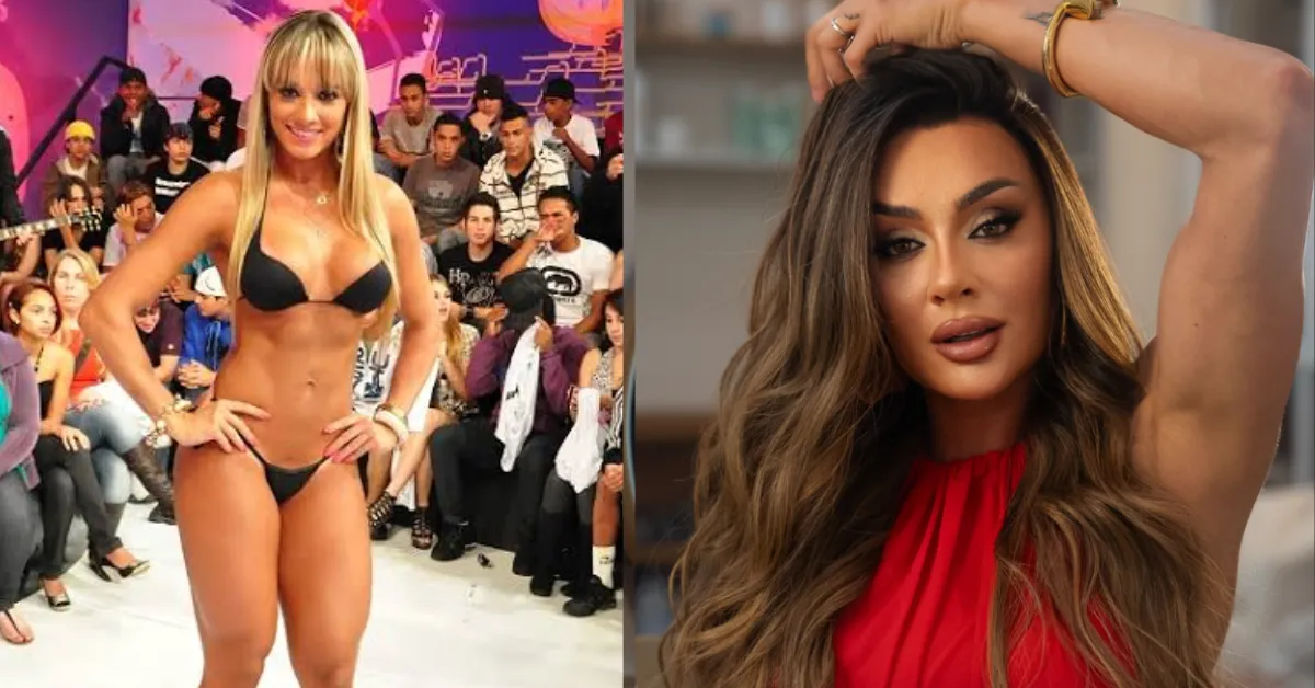 Juju Salimeni relembra rejeição inicial no Pânico por causa do corpo musculoso e conta como sua trajetória se tornou referência para outras mulheres.