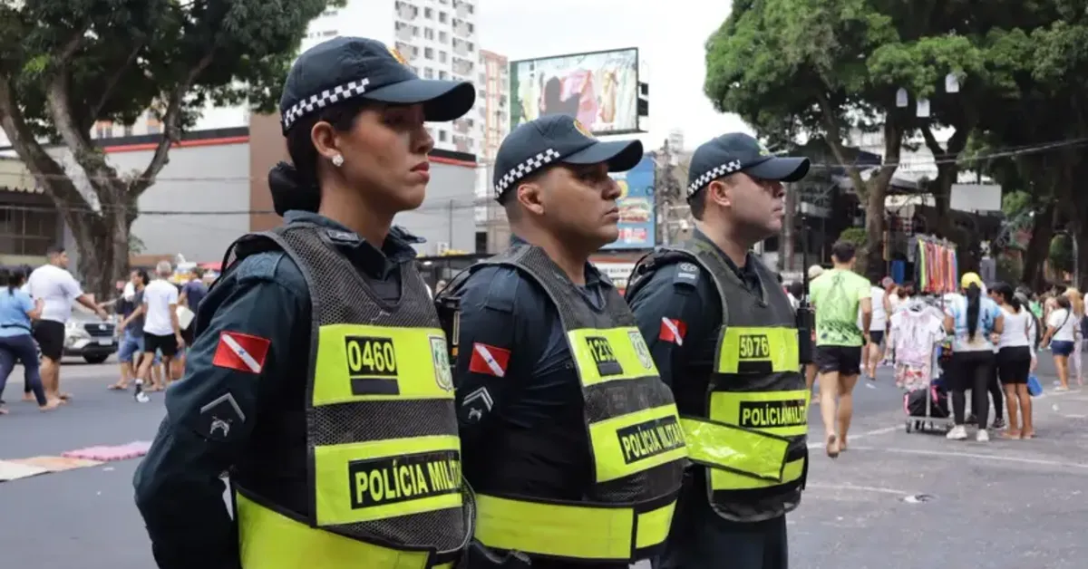 Operação de segurança do Círio de Nazaré mobilizou agentes, drones e câmeras para monitorar a procissão em Belém.