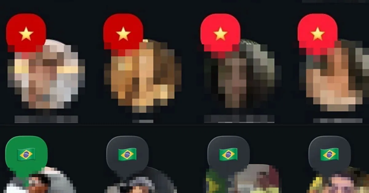 Usuários utilizaram emojis para manifestar apoio político e movimentaram a rede
