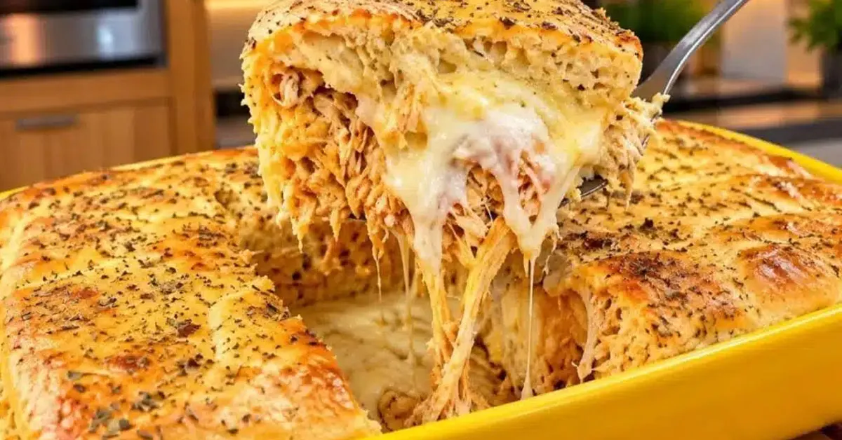 Torta de frango cremosa para fazer em casa