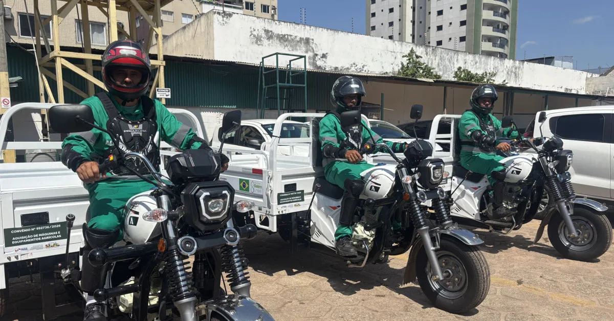 A nova frota foi adquirida por meio da Concessionária Belém Limpa