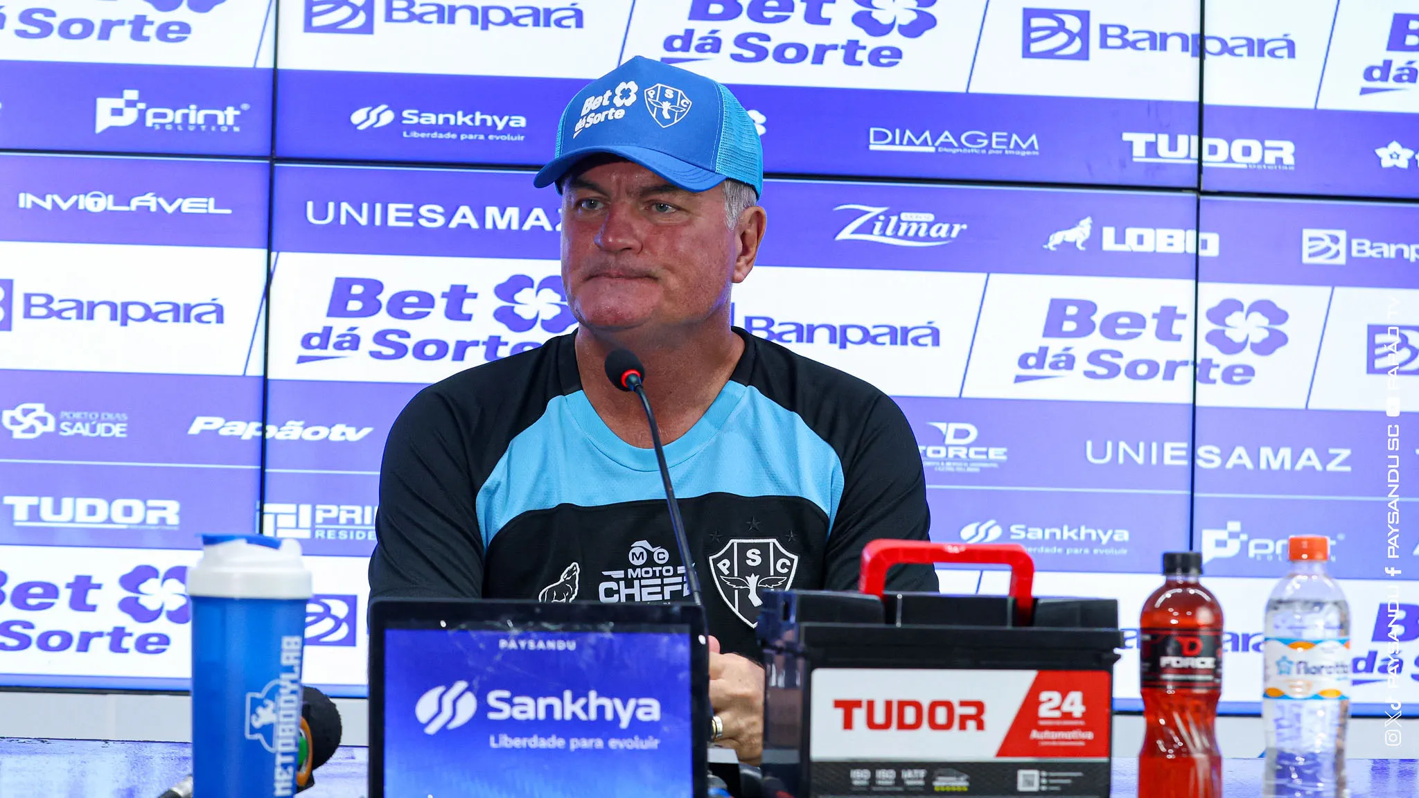 Após empate contra a Inter de Limeira, Mazola cobra intensidade do Paysandu e projeta evolução do elenco para os próximos jogos da Série C.