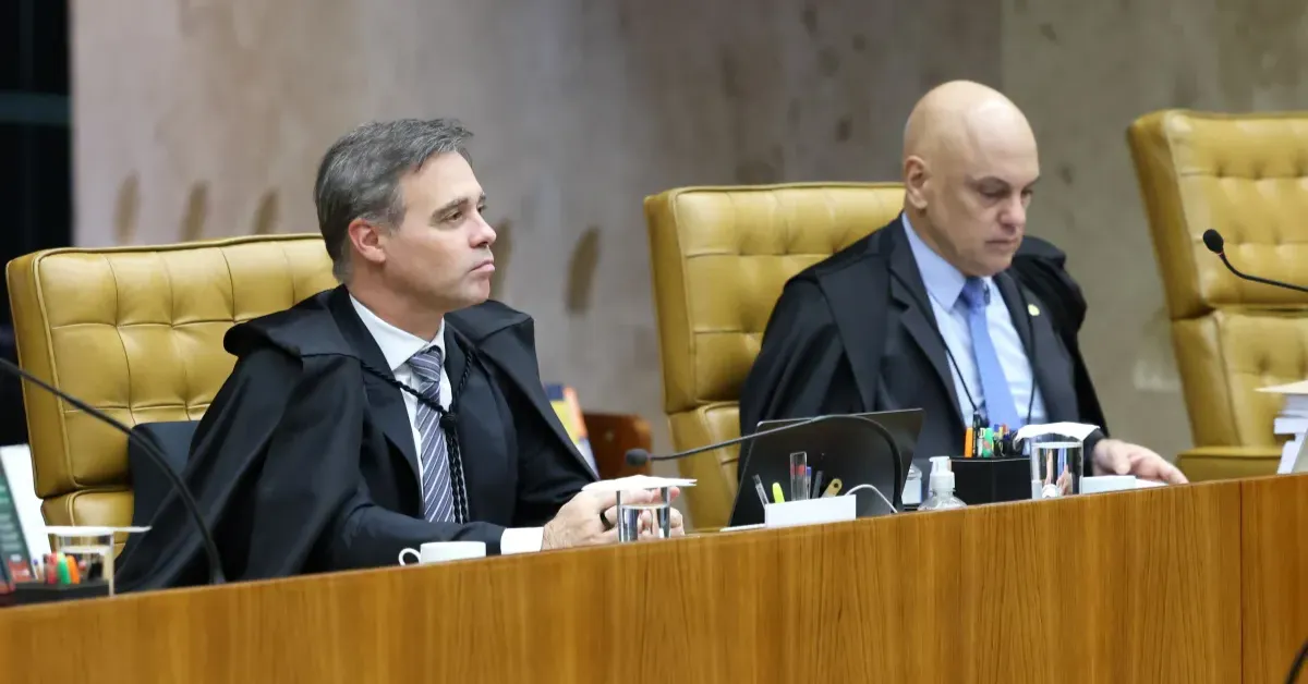 André Mendonça e Alexandre de Moraes protagonizaram divergências durante a sessão do STF que analisou o caso envolvendo o Banco Master.