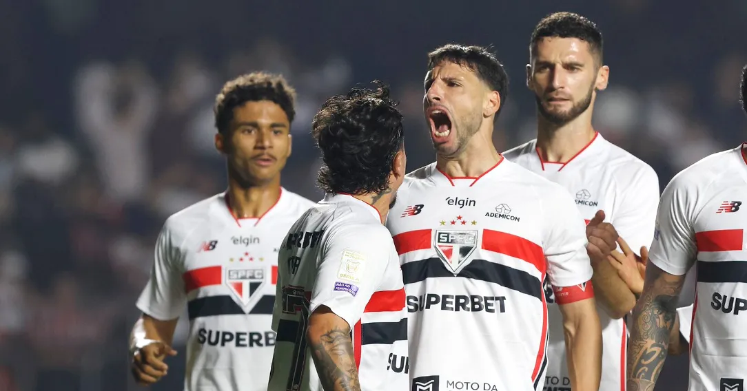 Calleri marcou o gol Tricolor no Morumbi