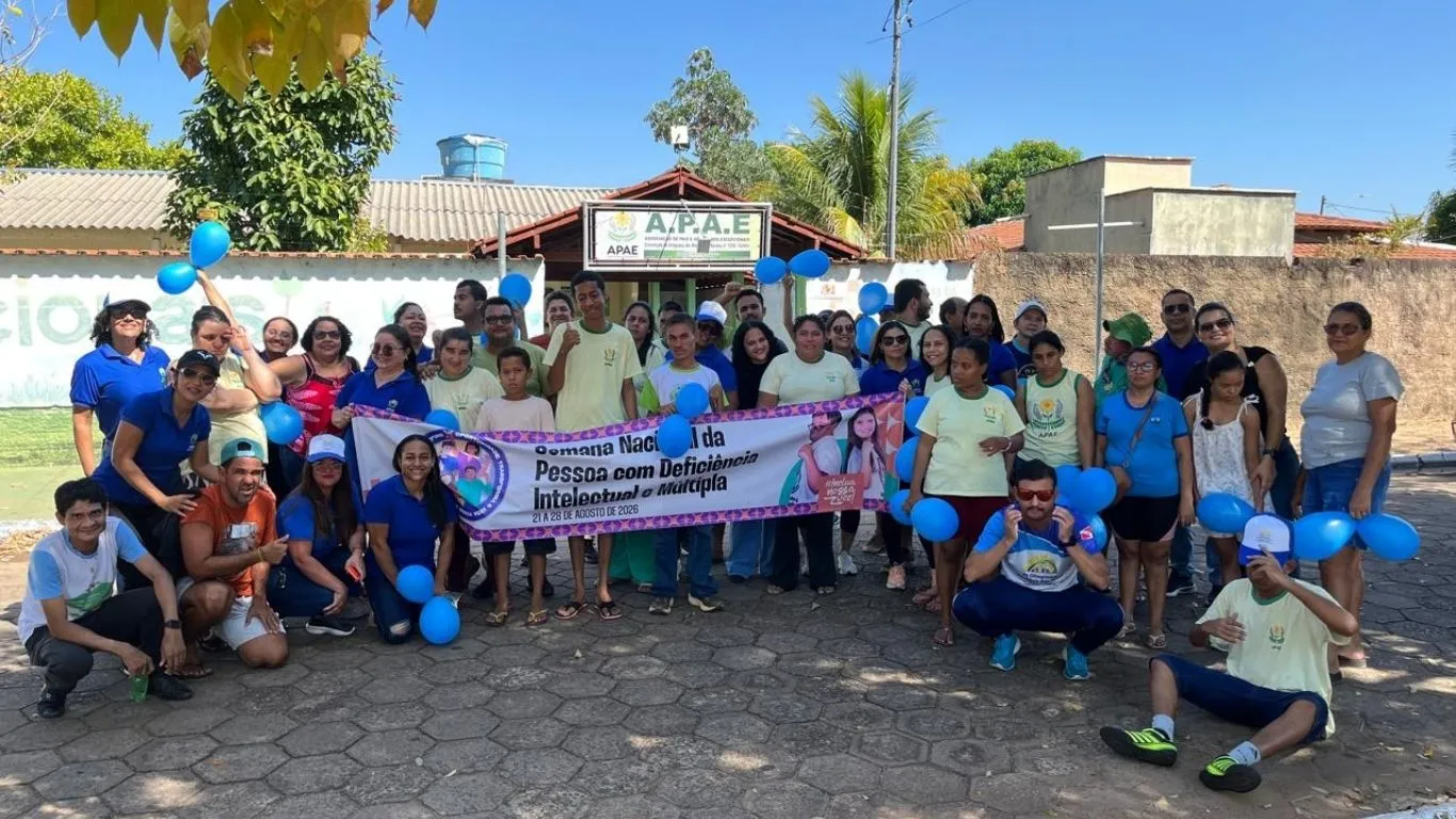 Evento organizado pela Apae mobilizou a comunidade e deu início a uma série de atividades de conscientização no município.