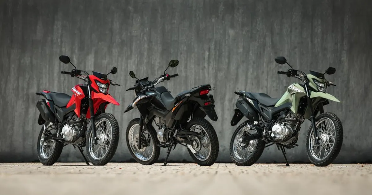 A Honda NXR160 Bros 2027 chega às concessionárias em outubro com novas cores, piscas em LED, pisca-alerta e novidades nos equipamentos de segurança.