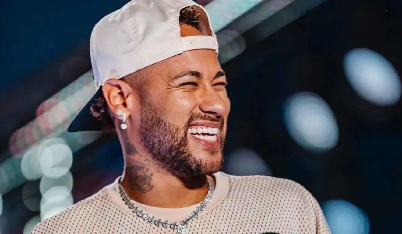 Neymar reagiu à publicação com um emoji de risada
