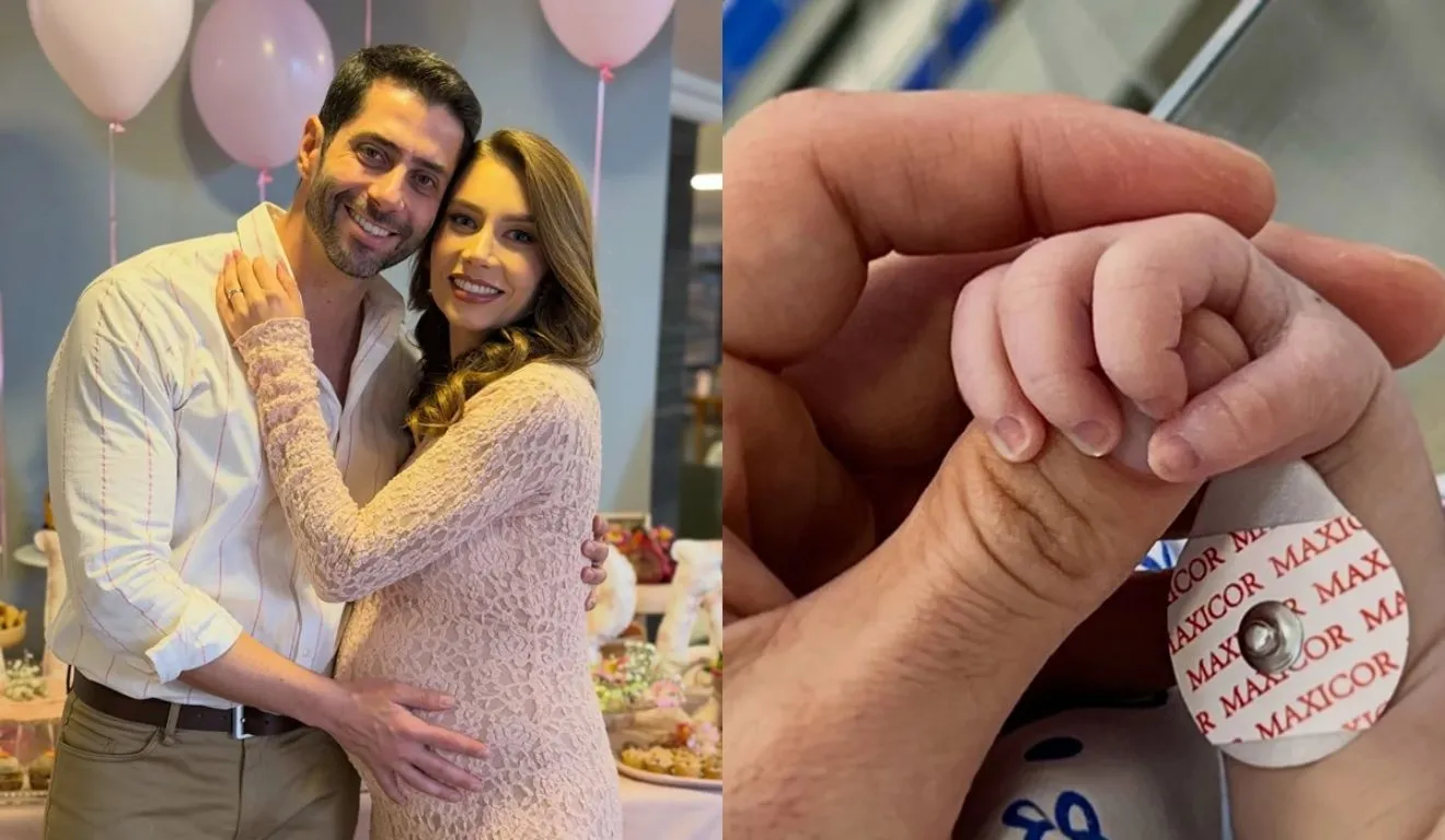 Marcelo e Ana Paula divulgaram nas redes sociais os detalhes da cerimônia de despedida de Aurora, prevista para este sábado (24), no Paraná.