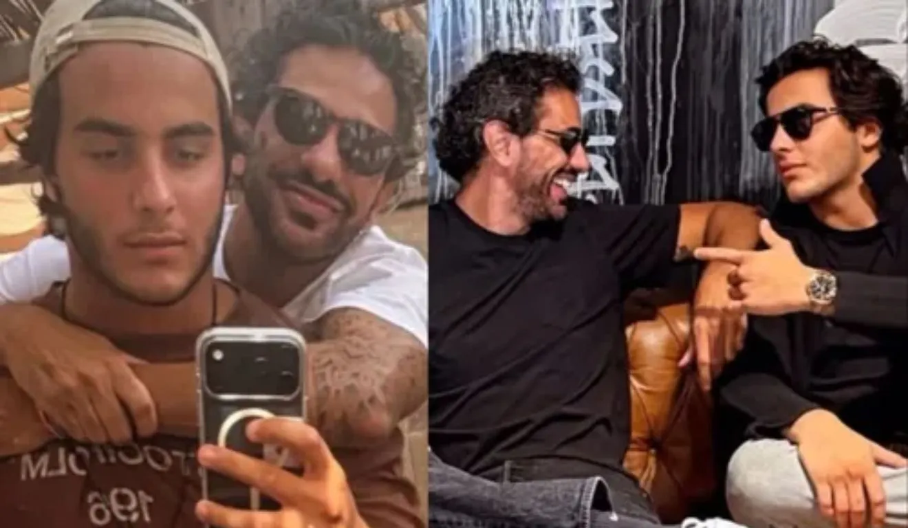 Tiago Maia e Marcelo já foram vistos em momentos de carinhos em outras ocasiões.