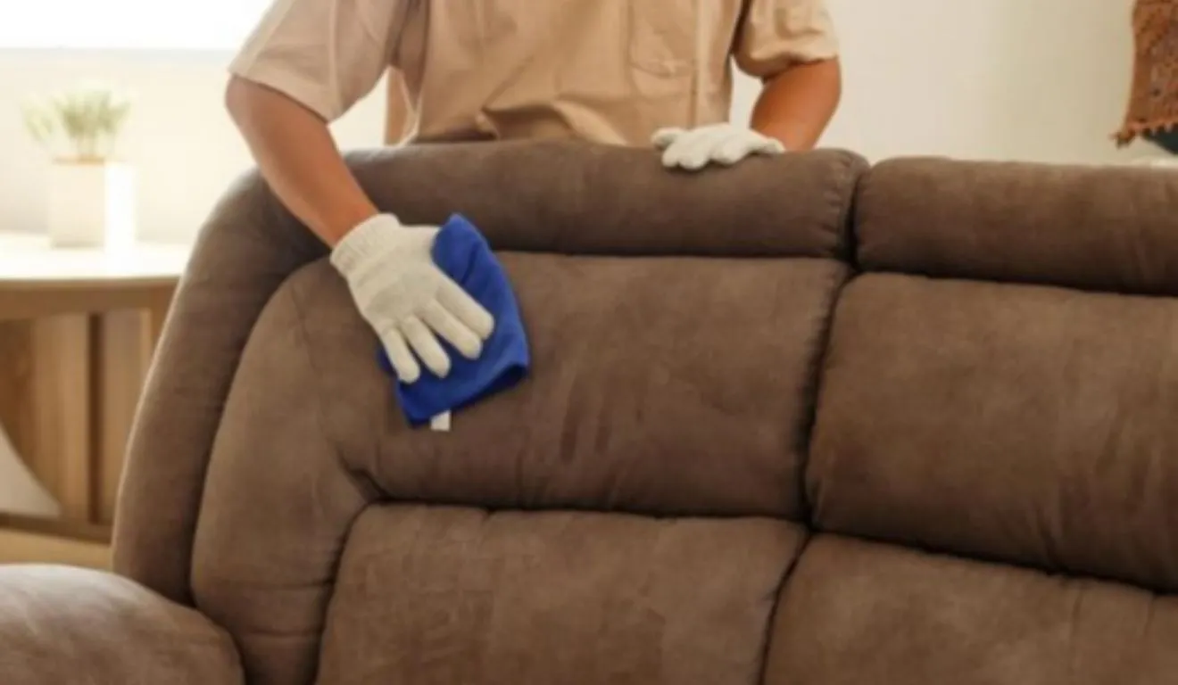 Método de limpeza a seco com solução de ácool e vinagre controla a quantidade de umidade e reduz o risco de proliferação de fungos e mofo no móvel.
