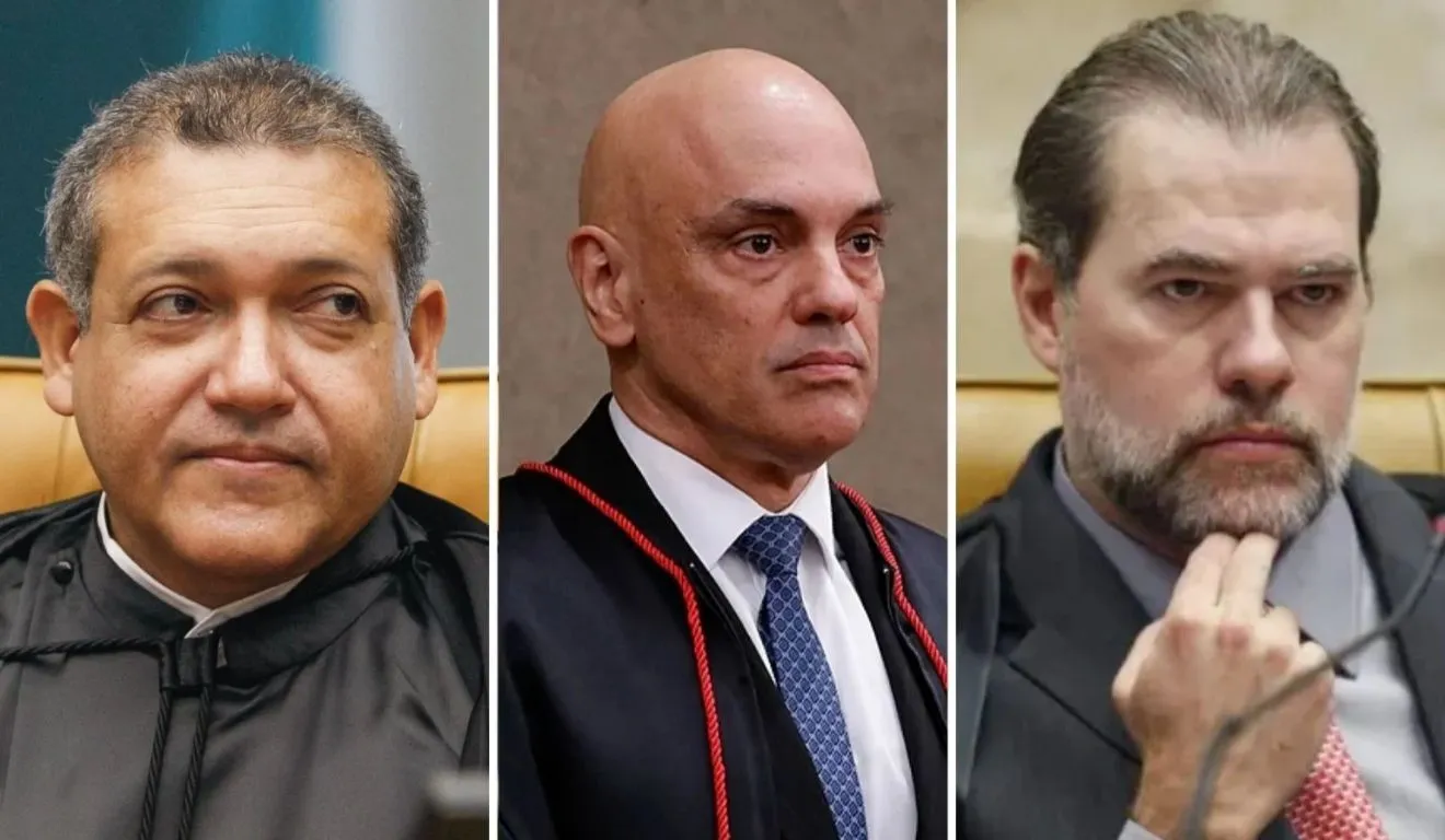 Nunes Marques e Dias Toffoli informaram que não votarão no caso, por razões distintas.