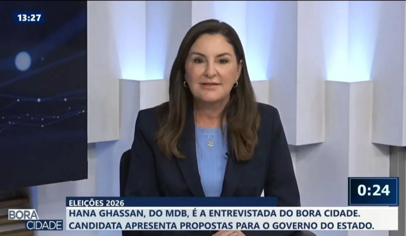 Participação de Hana Ghassan encerra série de entrevistas do Bora Cidade com os candidatos ao Governo do Pará nas eleições 2026