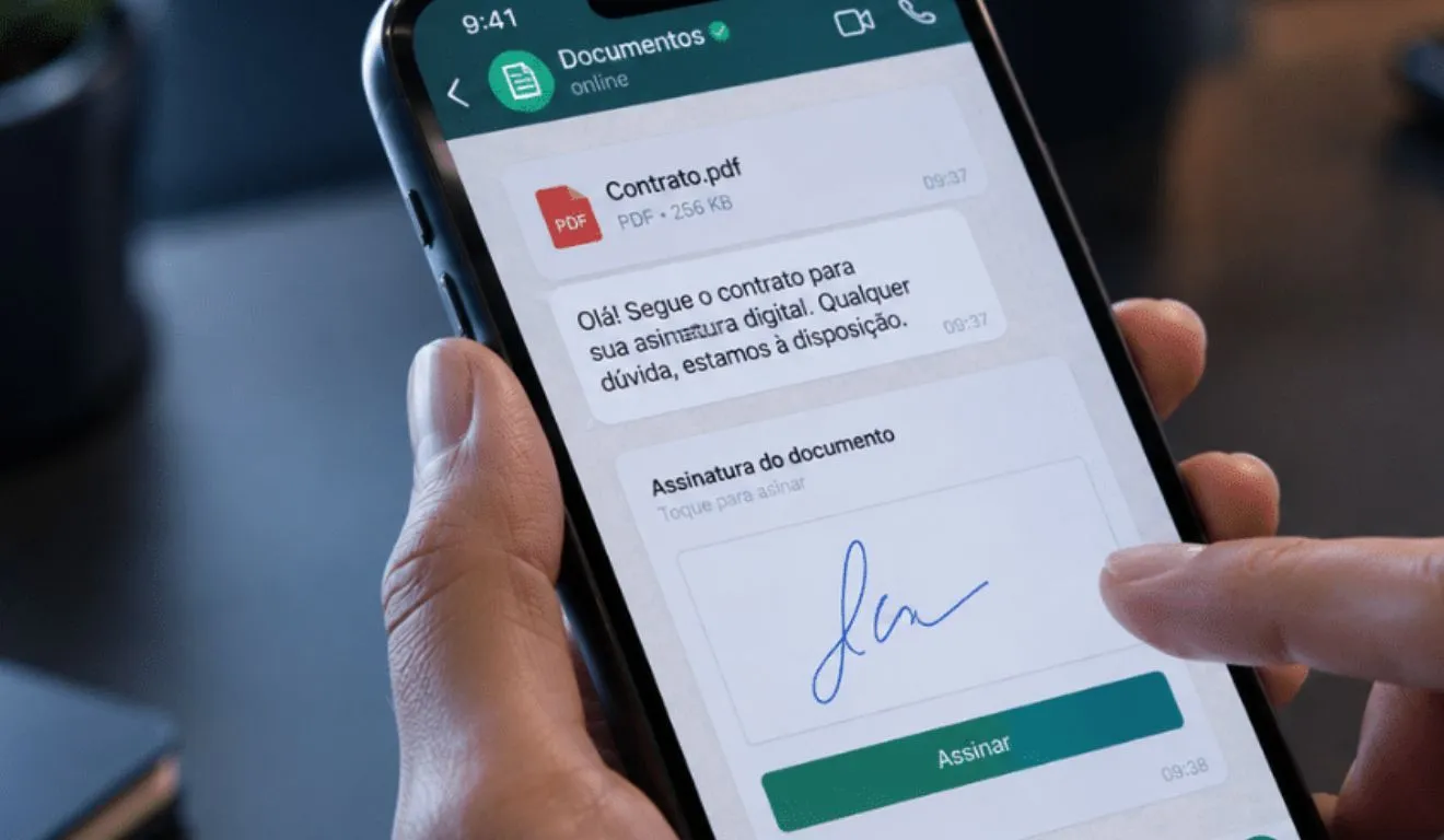A assinatura pelo WhatsApp pode ter validade jurídica no Brasil quando o procedimento atende às exigências aplicáveis.