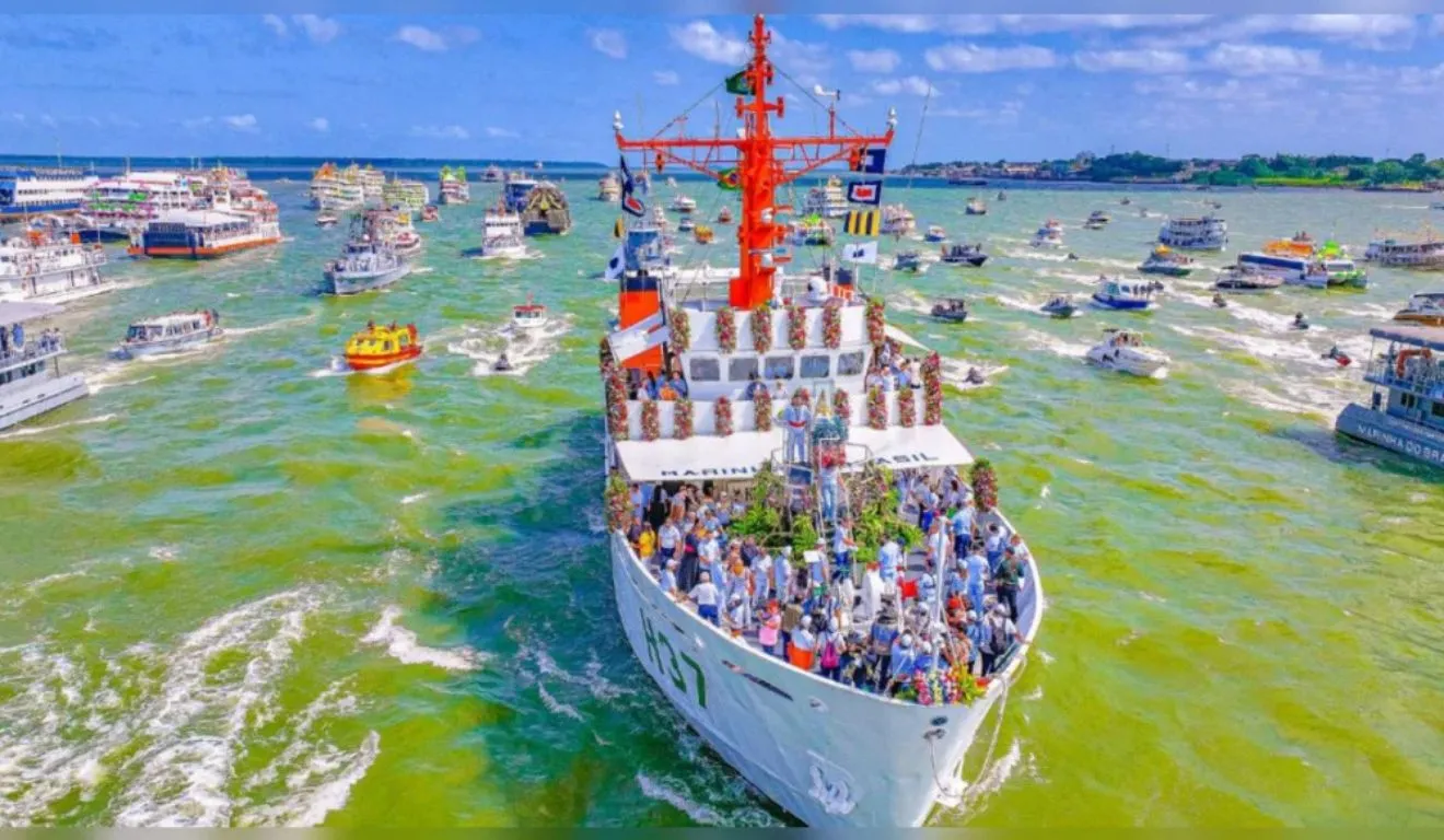 Círio Fluvial ocorre no dia 10 de outubro e vai percorrer diferentes pontos onde moradores ribeirinhos prestam homenagens a Nossa Senhora de Nazaré