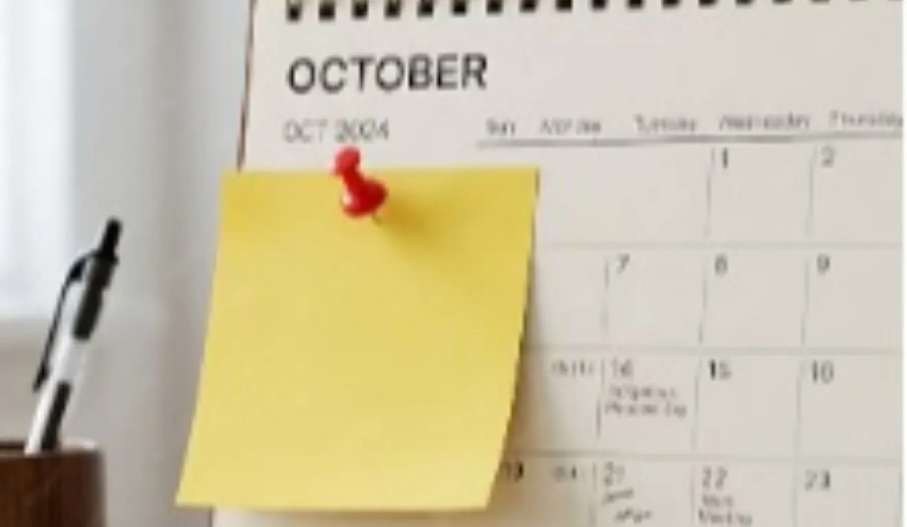Calendário de outubro conta ainda com dois pontos facultativos.