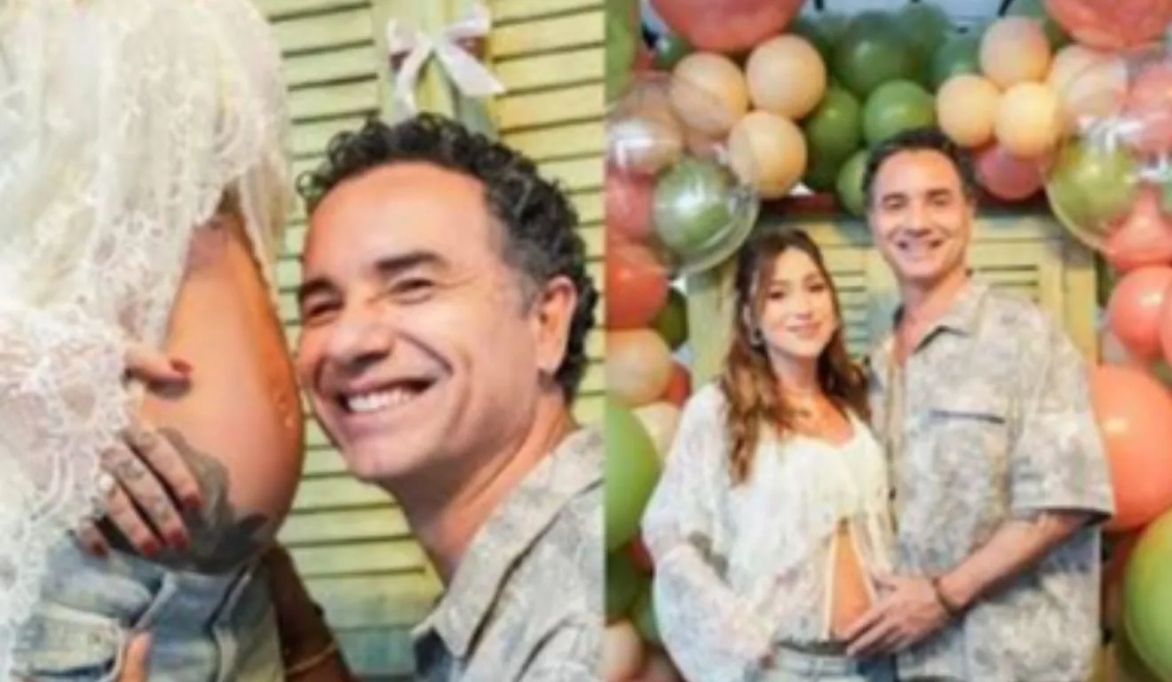 Humorista já é pai de duas meninas e Jéssica é mãe de uma menina.