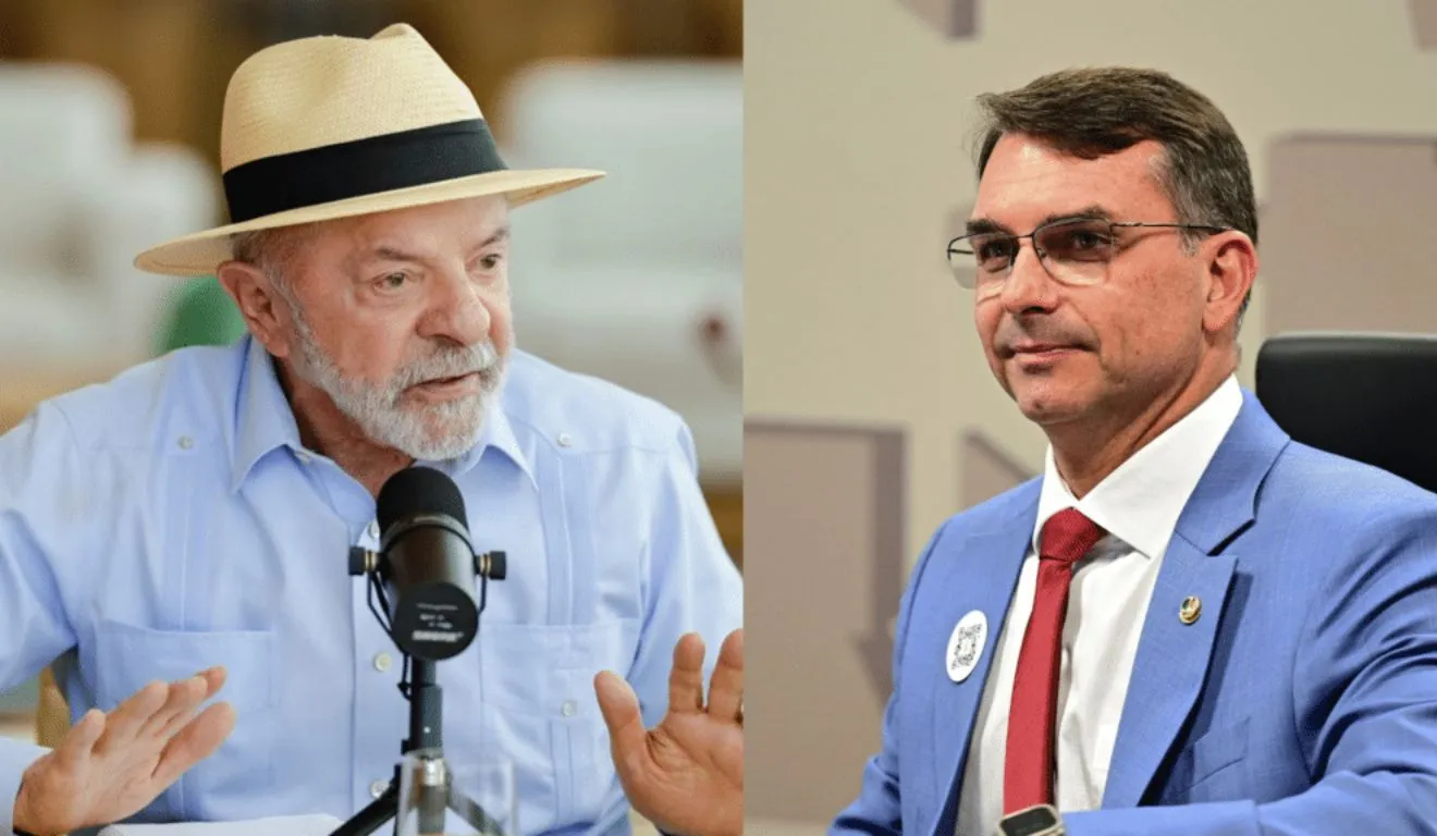 Imagem ilustrativa da notícia: Datafolha aponta empate entre Lula e Flávio no 1º turno