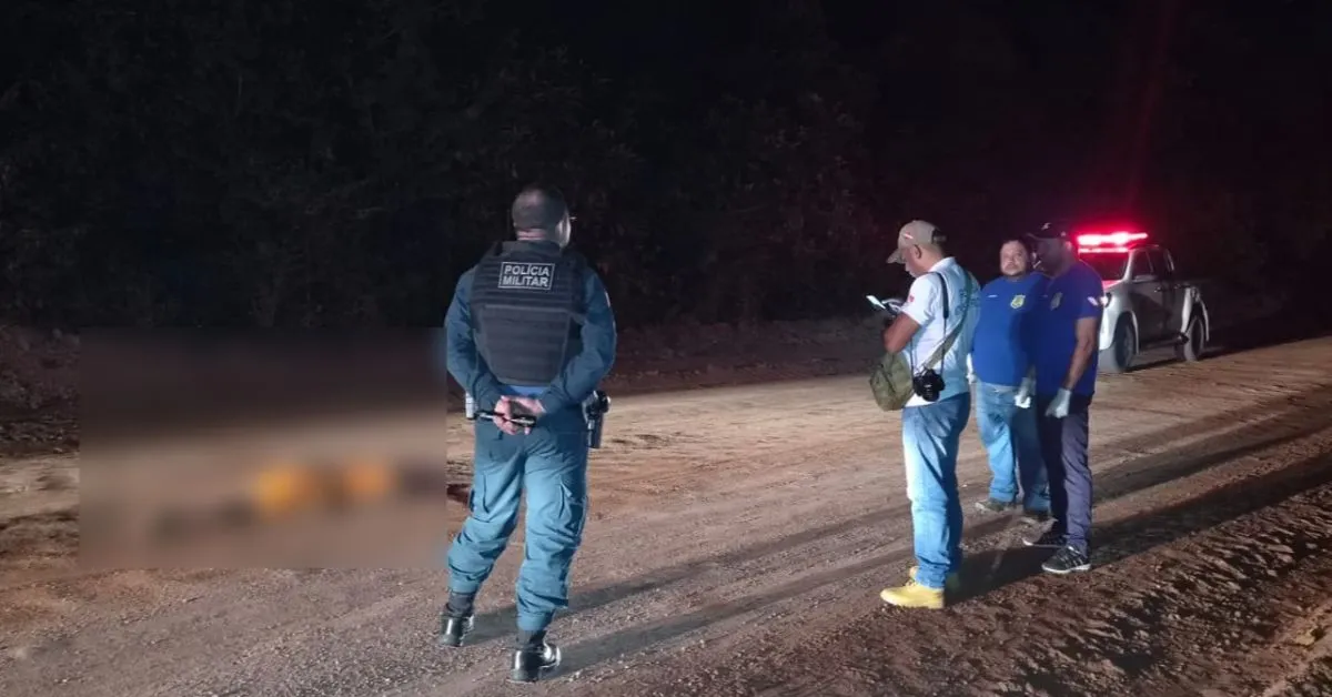 A polícia vai investigar se a mulher foi assassinada no local ou se foi apenas desovada