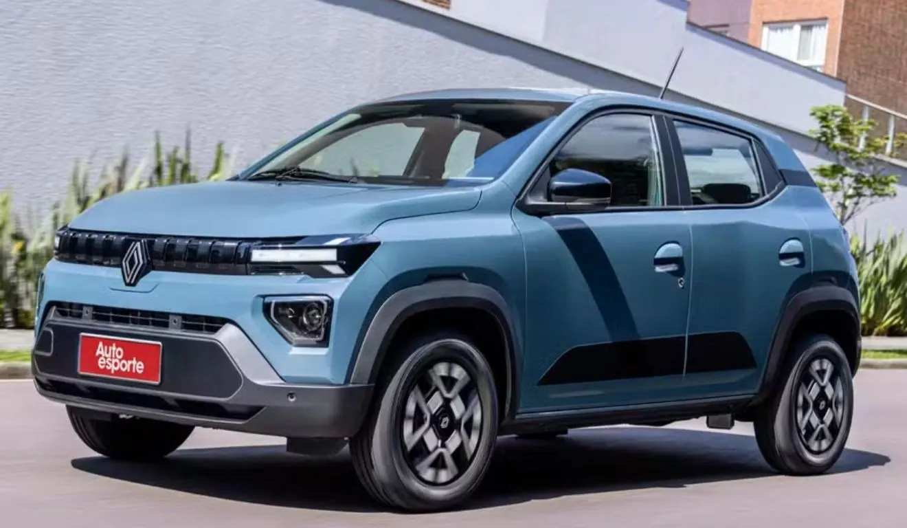 Mesmo custando R$ 99 mil, a Renault tirou o  Kwid E-Tech de linha