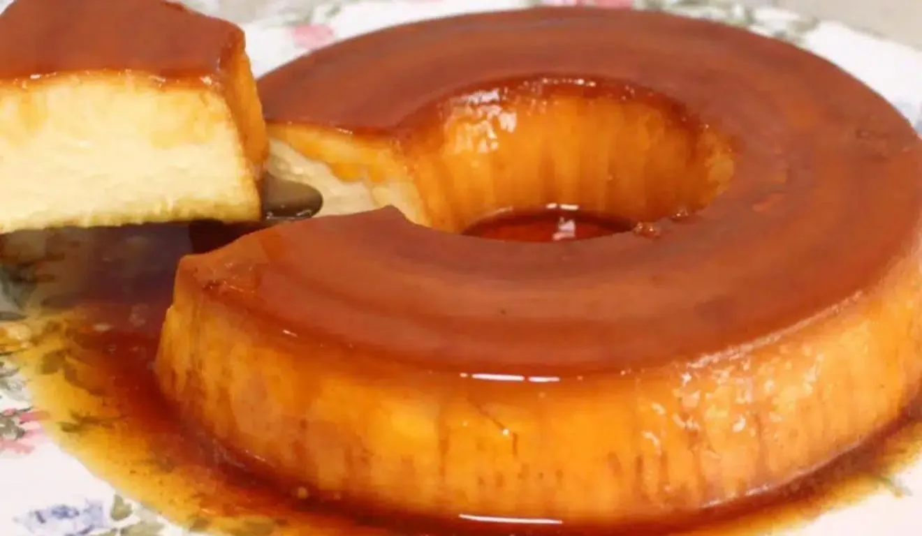 A receita do pudim é fácil e não precisa ir ao forno