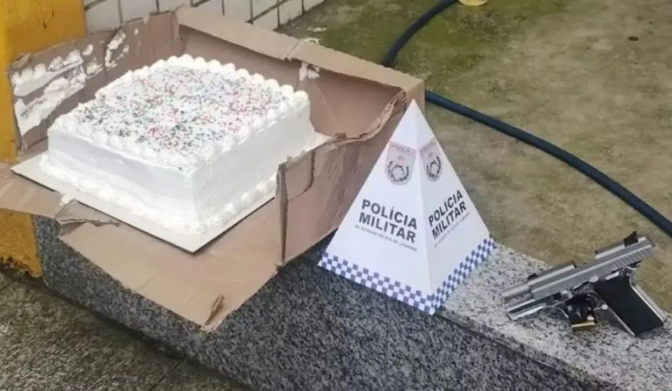 O bolo foi para a perícia criminal, que vai desvendar se estava mesmo envenenado