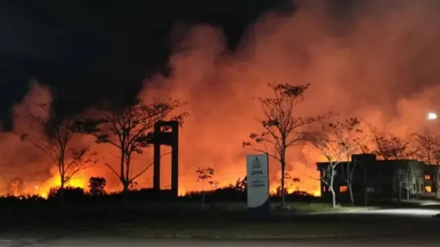 UFPA confirma que incêndio no campus de Castanhal não causou danos. Confira a nota oficial e informações sobre a situação.